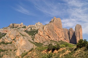 Riglos Noord-Spanje
